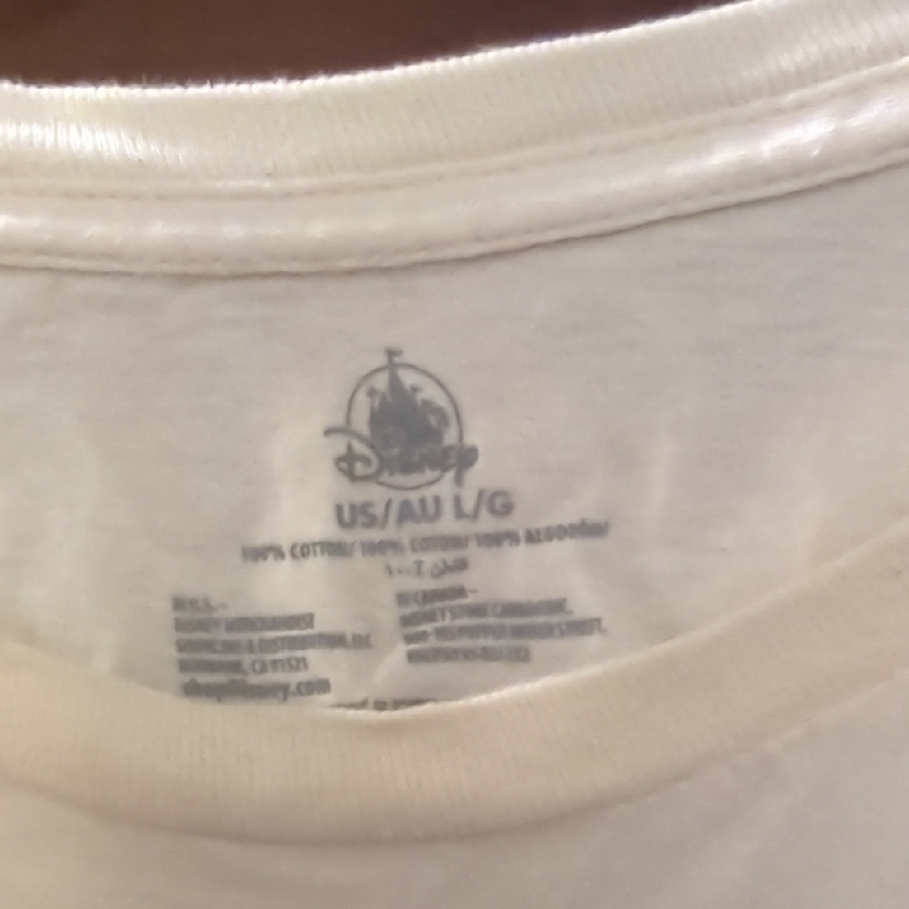 Disney preloved Cream Castle Graphic Tee - Picture 2 of 2